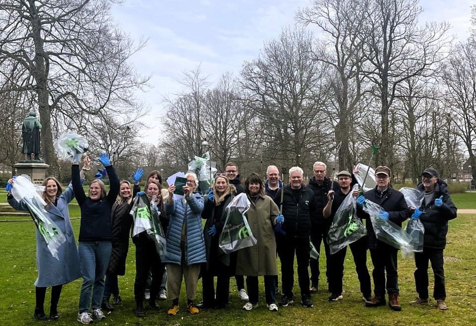 AKKC slår rekord i affaldsindsamling: 75 kilo på halvanden time